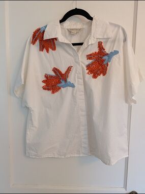 Dhruv Kapoor White Button-Up Shirt - Classic White